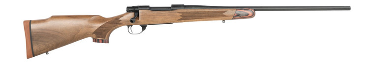 Howa HWH708LUX M1500 Standard Hunter 7mm-08 Rem 5+1 22" Black Steel Threaded Barrel, Black Steel Receiver, Walnut Wood Stock