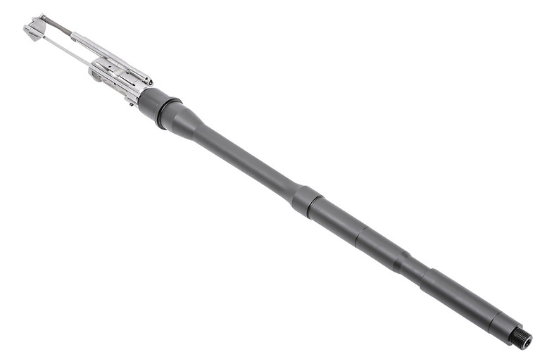 CMMG 22D7C6C Replacement Barrel Kit with Bolt Carrier Group, 22 LR 16.10" Threaded, Black Nitride Chromoly Steel, Fits AR-15/Mk4