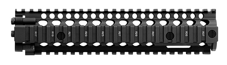 Daniel Defense 0100408020006 MK18 RIS II Handguard 6061-T6 Aluminum Black Picatinny Rail AR-15 9.55" Long