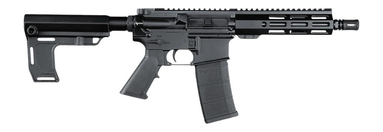 Andro Corp Industries 3008CBMPS ACI-15 CQB 300 Blackout 30+1 Black Nitride Threaded Barrel, Black Anodized Aluminum Receiver w/Picatinny Rail, M-LOK Handguard, Black Polymer SBA3 Pistol Brace, A2 Grip