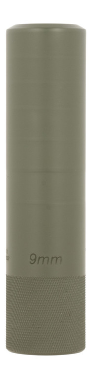 Fletcher Rifle Works PERM9TIODG Permian 9mm 1.62" OD Green Titanium 1.375"x24