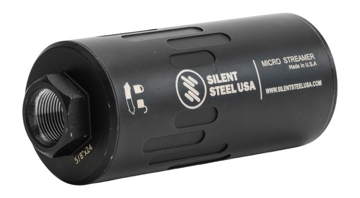 Raider Defense  Micro Streamer 9mm Armor Black 1.375x24