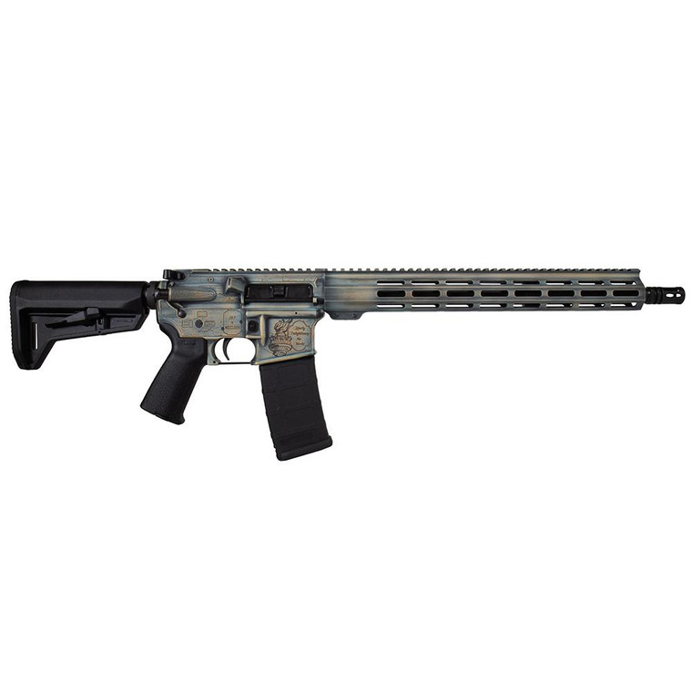 Shark Coast Tactical "Liberty AR Patina" AR-15 Rifle 5.56mm 30rd Magazine 16" Barrel 15" M-LOK Handguard