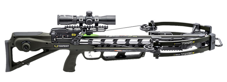 Tenpoint CB250201549 Turbox  Moss Green Draw Weight 230 33.25" Long