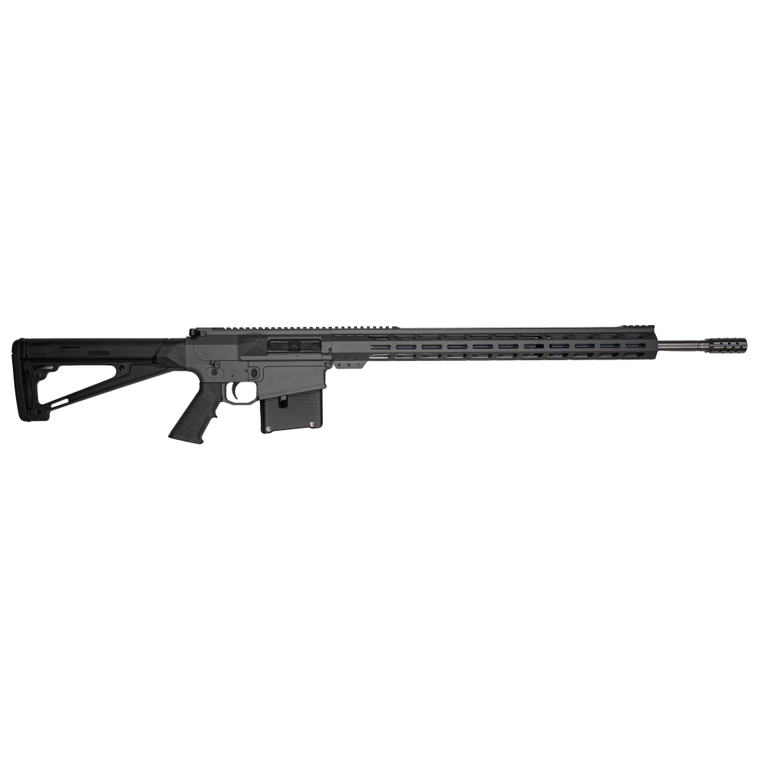 GLFA  AR Long Action Rifle 6.5 PRC 5rd Magazine 24" Barrel M-LOK Handguard Sniper Grey Cerakote