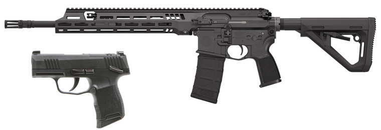 SIG 516-MOHAWK 5.56 16 BLK 10RD TELE STK CP1