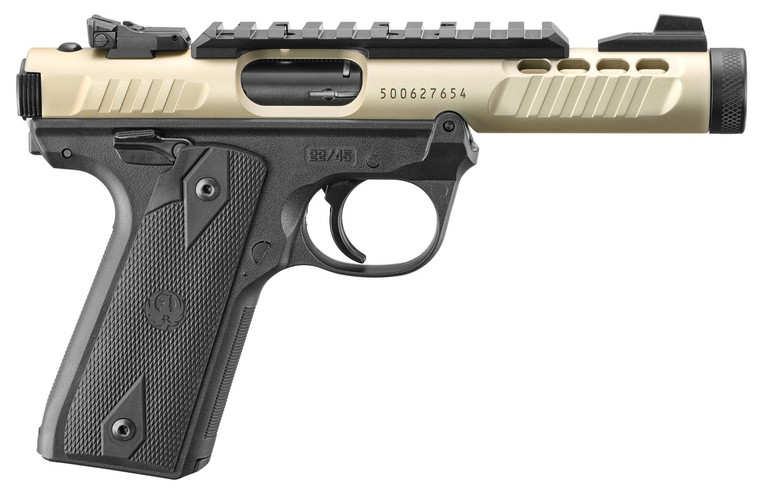RUG MARK IV 22/45 LITE 22LR CHAMPAGNE 10RD