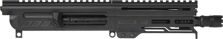 CMMG 30B0E67AB Dissent MK4 300 Blackout 6.50", Left Side Charging Handle, Armor Black, Zeroed Linear Comp, 4.60" M-LOK Handguard, Picatinny End Plate, Fits AR-Platform