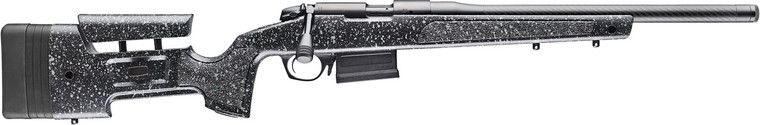 Bergara Rifles B14R002 B-14 Trainer Full Size 22 LR 10+1 18" Carbon Fiber Steel Barrel, Matte Blued Steel Receiver Drilled & Tapped, HMR w/Adj Cheek Piece Black/Gray Speckled Synthetic Stock, Right Ha