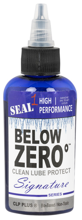 Seal 1 SLBZ2 Signature Below Zero Cleans, Lubricates, Protects 2 oz Squeeze Bottle
