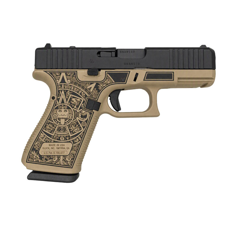 Glock V-Series Model 19 "Aztec" Handgun 9mm Luger 15rd Magazines (3) 4" Barrel USA Optic Ready