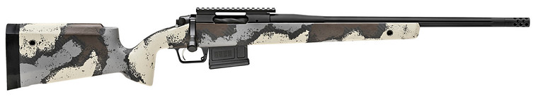 Springfield Armory BAW920308D Model 2020 Waypoint 308 Win 5+1 20" Graphite Black Cerakote Fluted Stainless Steel Barrel & Receiver, Ridgeline Camo Hybrid Profile with M-LOK Stock, Right Hand