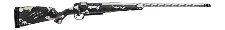 Fierce Firearms ROGSSX7PRC22TP Twisted Rogue XP 7mm PRC 3+1 22" Tungsten Cerakote Spiral Fluted Threaded Stainless Steel Barrel, Drilled & Tapped Receiver, BiPod Rail Forend Phantom Camo LR Negative C