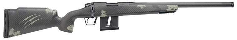 Fierce Firearms FRR22LR18BF Carbon Razor 22 LR 10+1 18" Black Cerakote C3 Carbon Fiber Threaded Barrel, Black Cerakote Drilled & Tapped Steel Receiver, LR Raised Negative Comb Forest Camo Carbon Fiber