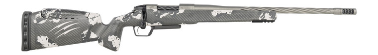 Fierce Firearms RIVSSX22CM18GP Twisted Rival XP 2.0 22 Creedmoor 3+1 18" Glacier Cerakote Spiral Fluted Threaded Barrel, Stainless Steel Drilled & Tapped Receiver, Arca Rail Forend, Phantom Camo Push