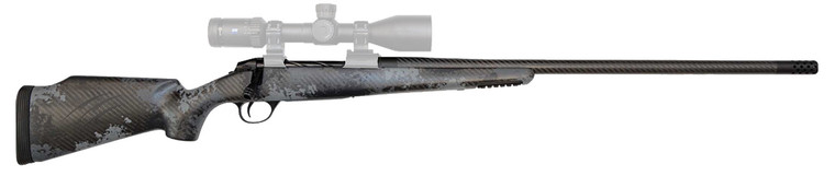 Fierce Firearms FCRG65CM24TP Carbon Rage  Full Size 6.5 Creedmoor 4+1, 24" C3 Carbon Fiber Barrel, Tungsten Gray Cerakote Titanium Receiver, Phantom Camo Fixed Fierce Tech C3 Stock, Right Hand