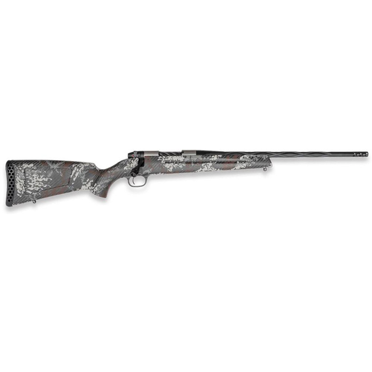 Weatherby Mark V Backcountry Capra Rifle .240 Wby Mag 2rd Capacity 21" 1/2x28 Barrel with 2" Muzzle Brake Grey Brown