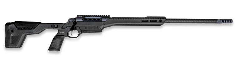 Weatherby 3WAMC22CMR0B 307 Alpine MDT Carbon 22 Creedmoor 3+1 18" Carbon Fiber Threaded Barrel, Carbon Gray Cerakote Steel Receiver w/Picatinny Rail, Arca Rail Forend, Black HNT26 MDT Chassis Carbon F
