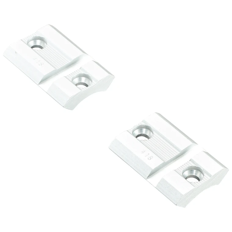 Weaver Mounts 48453 Top Mount Base 418S Silver CVA/Traditions/Winchester