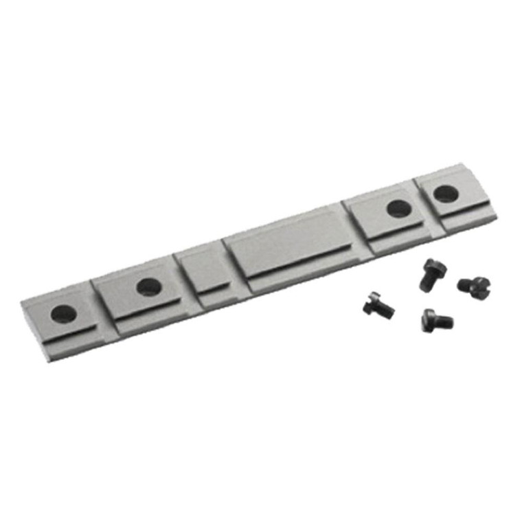 Ruger Weaver-Style Aluminum Combination 10/22 Rifle Scope Base Adapter Silver Powder Coated 1-piece