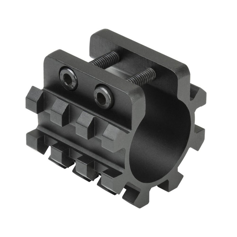 NcStar 12 ga Shotgun Tri-Rail Weaver Style Mount for 1" Mag Tube