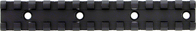TruGlo TGTG8941A Picatinny Optic Rail  Matte Black Anodized