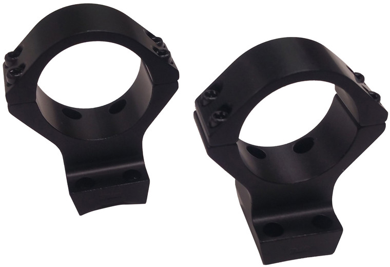 Talley 750735 Scope Mount/Ring Combo  Black Anodized Aluminum 30mm Tube, Browning X-Bolt High Rings, 20 MOA