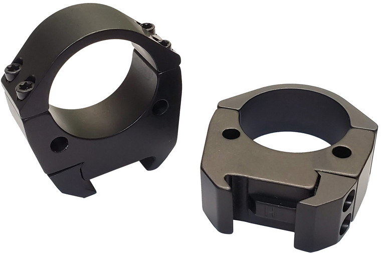 Talley TMS34L Modern Sporting  Black Anodized Aluminum 34mm Tube, Low, Picatinny Rail