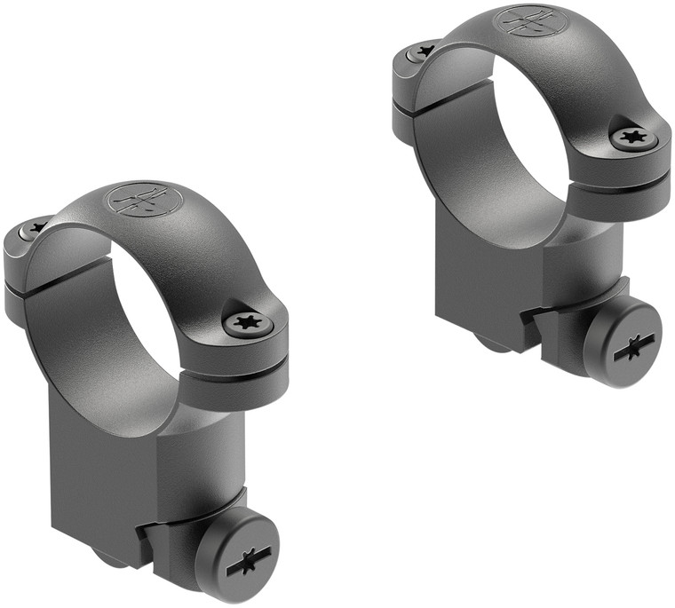 Leupold 49952 Ringmounts  Matte Black Ruger M77  1" High