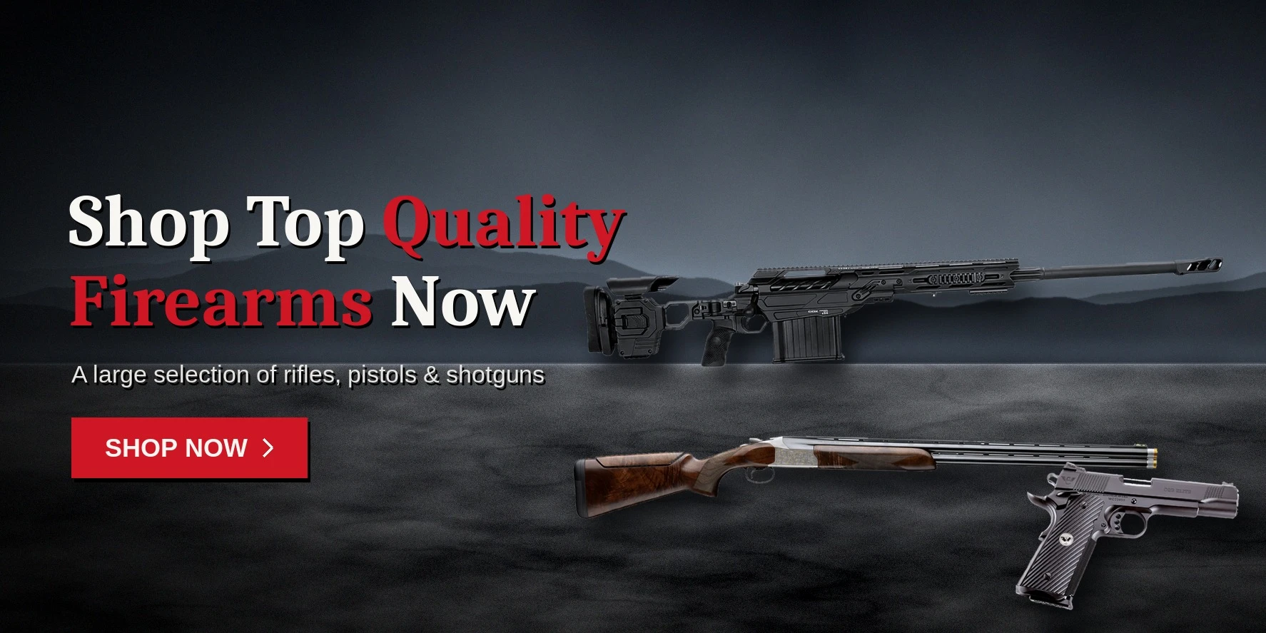 Shop top quality firearms at A&amp;J Sporting, including rifles, pistols and shotguns