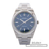 Rolex Oyster Perpetual Blue Dial 114300