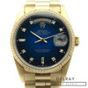 Rolex Day Date Blue Vignette Dial