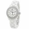 Chanel J12 White Ceramic and Diamond H0967 - Inventory 4403