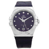Omega Constellation Quartz 35mm *2022* *Purple Dial* - Inventory 4577
