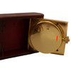 Jaeger LeCoultre Ados Alarm Clock in Brown Lizard *Vintage* - Inventory 5104