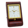 Jaeger LeCoultre Ados Alarm Clock in Brown Lizard *Vintage* - Inventory 5104