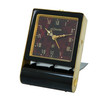 Jaeger LeCoultre Black Folding 2 Days Alarm Clock Red Tortoise Shell Finish Dial- Inventory 5027