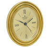 Universal Geneve Vintage Oval Brass Alarm Clock - Inventory 5316