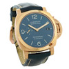 Panerai Luminor Marina Automatic Rose Gold Blue Dial PAM01112 - Inventory 5462