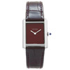Cartier Tank Must *Burgundy* WSTA0054 *Unworn* - Inventory 7343