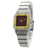 Cartier Santos Galbee Small 0902 *Burgundy Dial* - Inventory 7940
