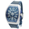 Franck Muller Vanguard Yachting V45SCDT *Blue* *Diamond Dial* - Inventory 8374