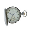 Alpina Pocket Watch *Hunter Case Niello Finish* *Antique* - Inventory 8666