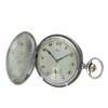 Alpina Pocket Watch *Hunter Case Niello Finish* *Antique* - Inventory 8666