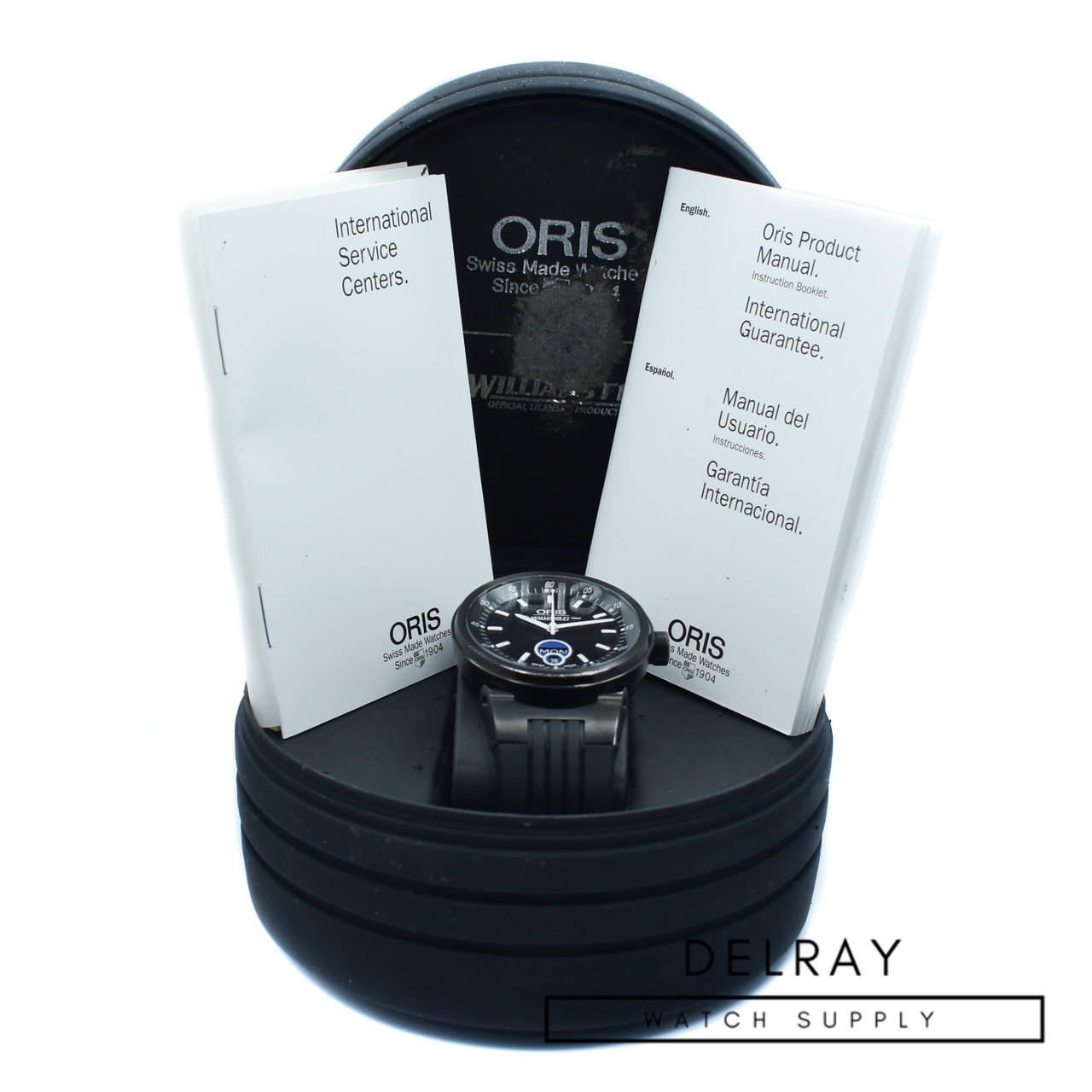 Oris Williams Valtteri Bottas Limited Edition Black DLC Plated