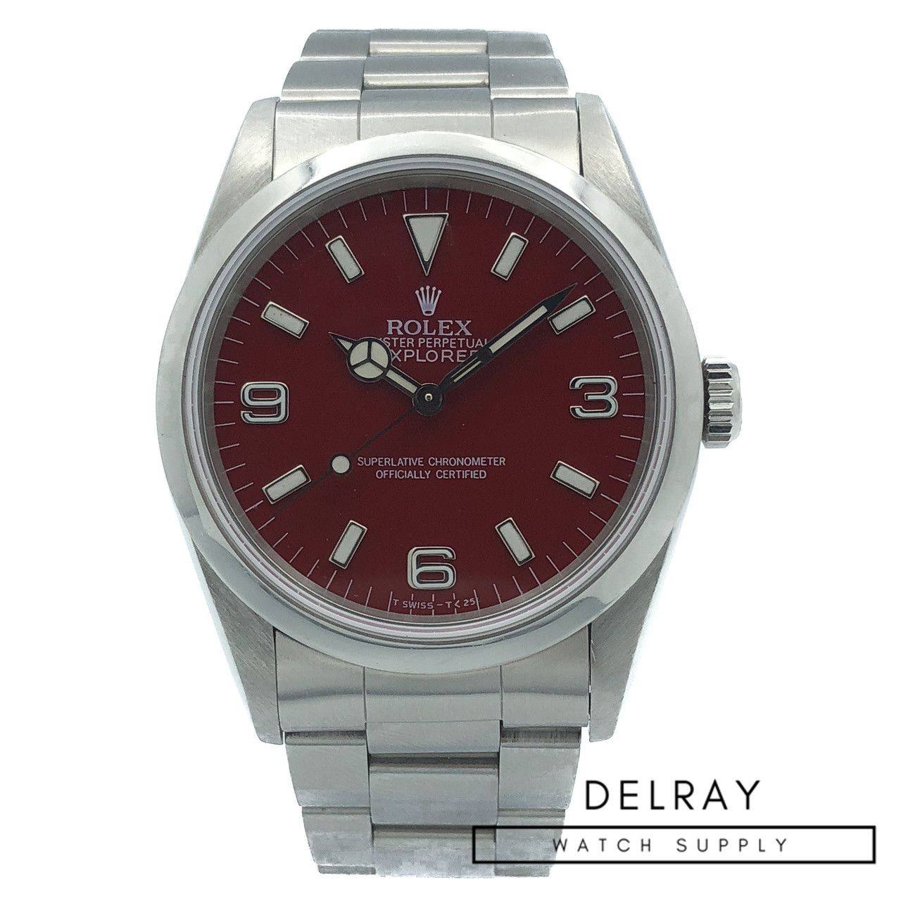 Rolex Explorer 14270 *Custom Red Apple 
