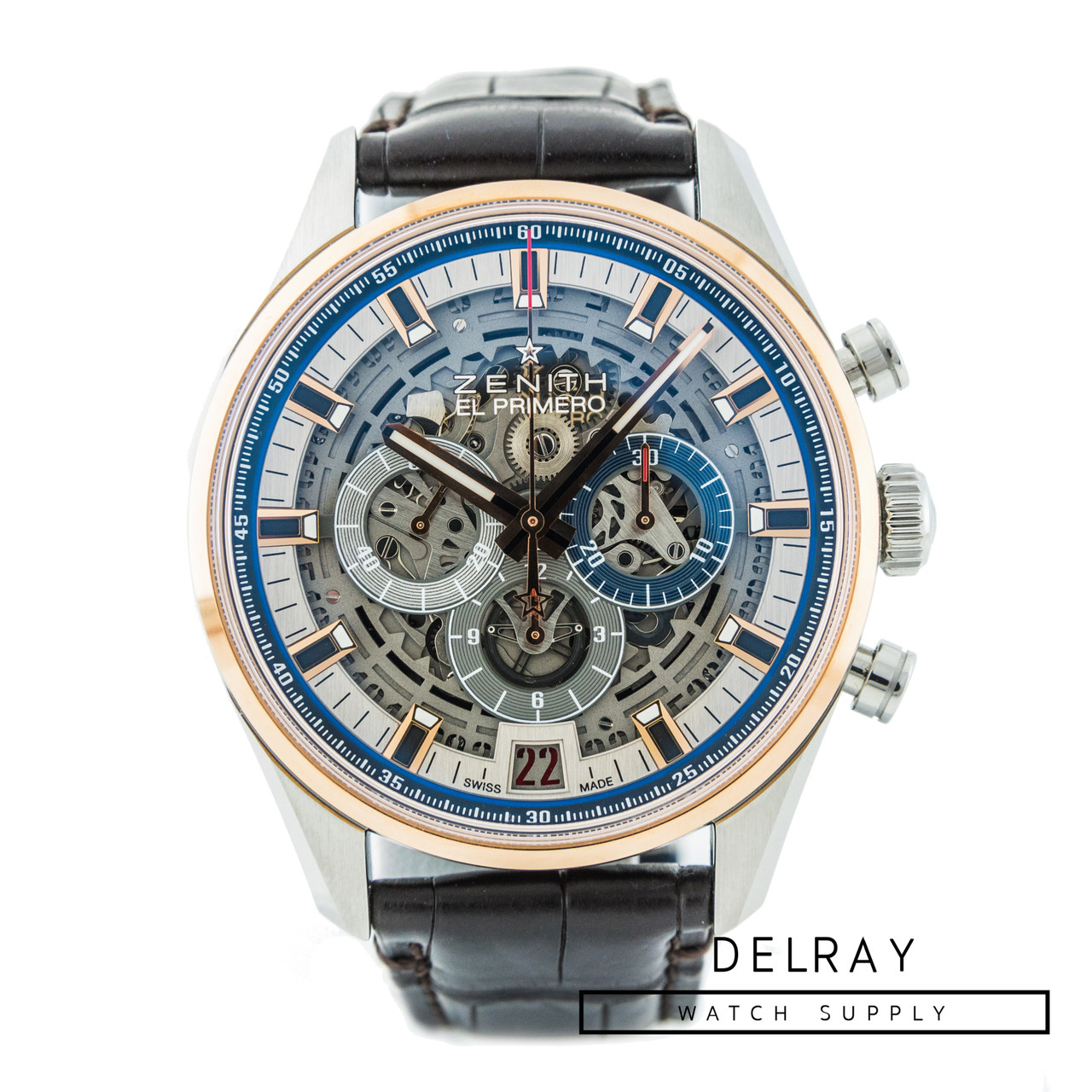 Zenith Chronomaster El Primero Full Open Unworn Delraywatch Com