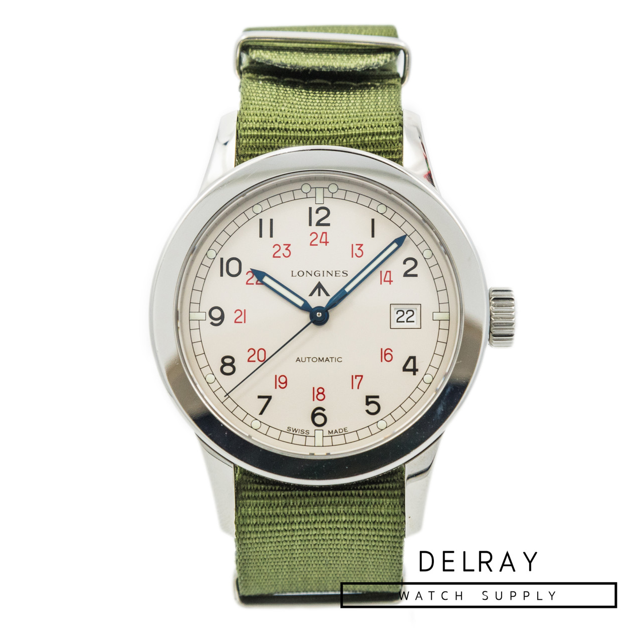 Longines Heritage Military COSD *Rare* - DelrayWatch.com