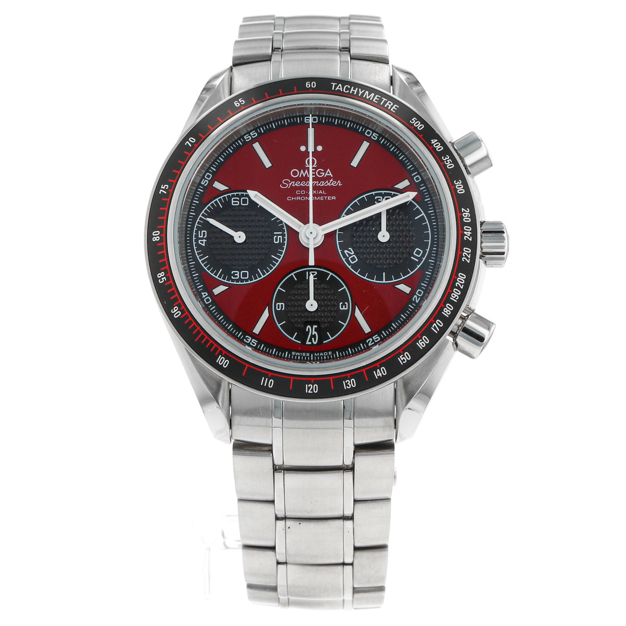 omega speedmaster racing red dial