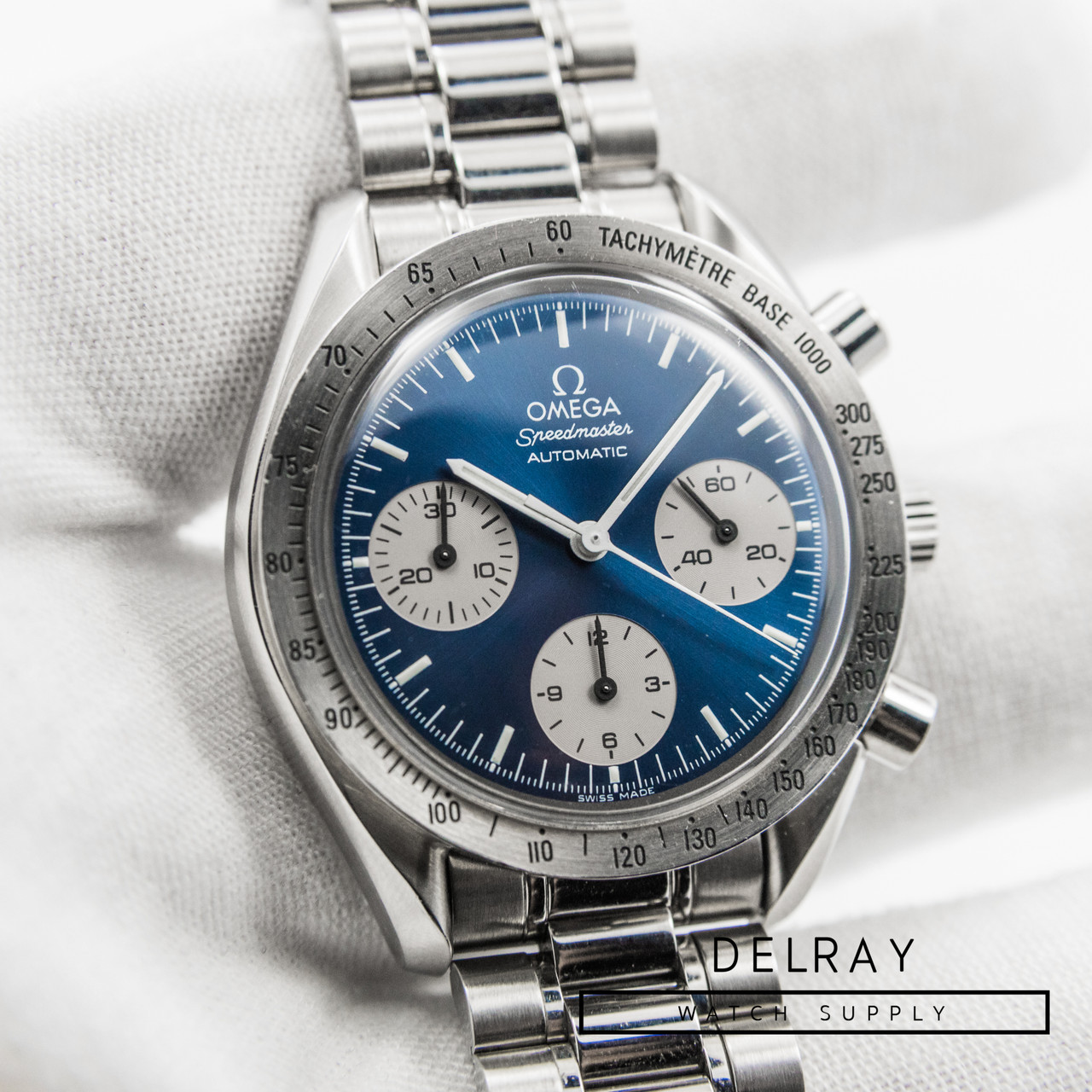Omega Speedmaster Reduced Blue Dial 